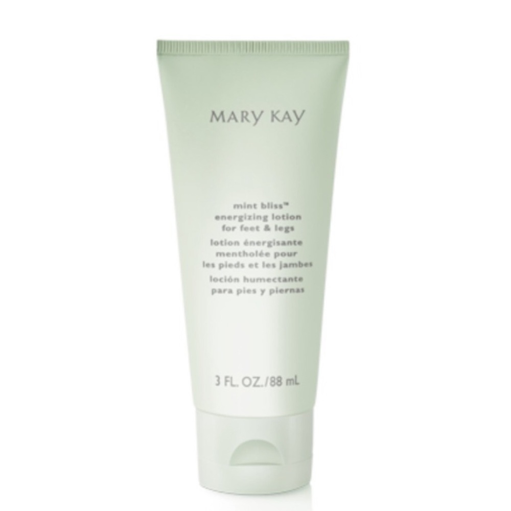 Mint Bliss Energizing lotion for feet & legs.